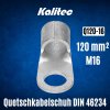 Kalitec Q120-16 Quetschkabelschuh nach DIN 46234 120mm² M16