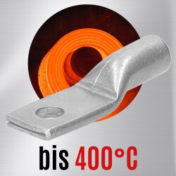 Káblové oko Kalitec ER2-5 z nerezovej ocele V4A 10mm² M5