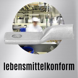 Káblové oko Kalitec ER2-5 z nerezovej ocele V4A 10mm² M5