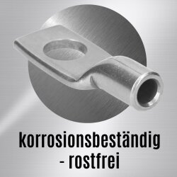 Kalitec ER2-8 kabelsko i rustfritt stål V4A 10mm² M8