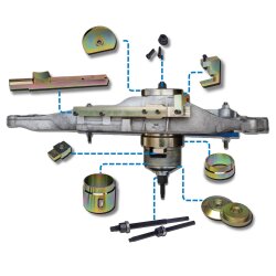 SW-Stahl 302501L dubbel geruisloos lagergereedschap, VAG