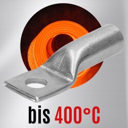 Kalitec ER3-5 kabelsko i rustfrit stål V4A 16mm² M5