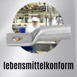 Kalitec ER3-5 kabelsko i rustfrit stål V4A 16mm² M5