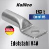Kalitec ER3-5 kabelsko i rustfrit stål V4A 16mm² M5