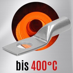 Kalitec ER3-8 cap de cablu din oțel inoxidabil V4A 16mm² M8