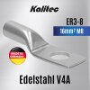 Kalitec ER3-8 cap de cablu din oțel inoxidabil V4A 16mm² M8