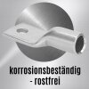 Kalitec ER7-6 Edelstahl-Rohrkabelschuh V4A 35mm² M6