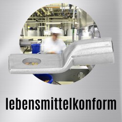 Kalitec ER7-8 kabelsko i rustfritt stål V4A 35mm² M8