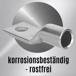 Kalitec ER14-10 ÐºÐ°Ð±ÐµÐ»ÐµÐ½ Ð½Ð°ÐºÑ€Ð°Ð¹Ð½Ð¸Ðº Ð¾Ñ‚ Ð½ÐµÑ€ÑŠÐ¶Ð´Ð°ÐµÐ¼Ð° ÑÑ‚Ð¾Ð¼Ð°Ð½Ð° V4A 70mmÂ² M10