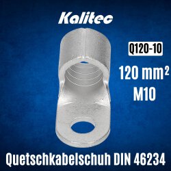 Kalitec Q120-10 Quetschkabelschuh nach DIN 46234...