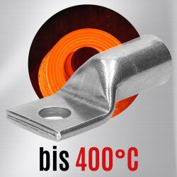 Kalitec ER19-10 kabelsko i rustfrit stål V4A 95mm² M10