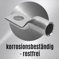 Káblové oko Kalitec ER19-12 z nerezovej ocele V4A 95mm² M12