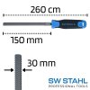 SW-Stahl 94830L Special brake caliper file, 260 mm