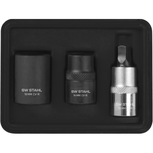 SW-Stahl 01448L spesielle bremsekaliperinnsatser, femkant, 3-delt