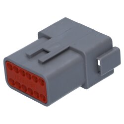 Carcasă conector DEUTSCH DT04-12PA-C015 cu 12 pini