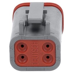 DEUTSCH DT06-4S-C015 Kontaktligzdas korpuss 4 kontaktu