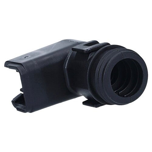 DEUTSCH 1011-256-0205 Hætte 90° til DT06-2S med trækaflastning