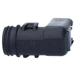 DEUTSCH 1011-256-0205 Hætte 90° til DT06-2S med trækaflastning