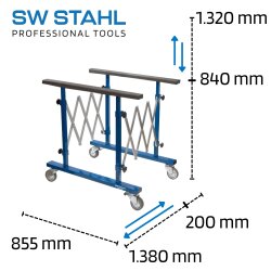 Cadru multifuncțional SW-Stahl 20340L, capacitate de încărcare 100 kg