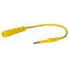 SW-Stahl 32225L-8 testkabelplugg 2,1 mm, gul, 195 mm