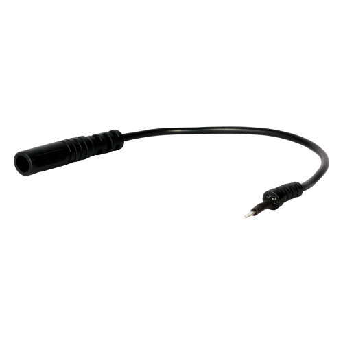 Plugue do cabo de teste SW-Stahl 32225L-10 1,2 mm, preto, 180 mm