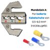 SW-Stahl 42585L-A Pressbacken für isolierte Kabelstecker, 0,5-6,0 qmm