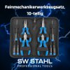 SW-Stahl 40706L Jeu doutils de mécanique de précision, 10 pièces