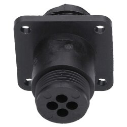 AMP 0-0182917-1 CPC Boîtier de réception pour contacts mâles 4 pôles I Prise murale