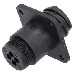 AMP 0-0182917-1 CPC Boîtier de réception pour contacts mâles 4 pôles I Prise murale