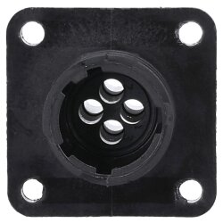 AMP 0-0182917-1 CPC Boîtier de réception pour contacts mâles 4 pôles I Prise murale