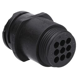 AMP 0-0183079-1 ピンコンタクト用 CPC ハウジング 9 ピン I ケーブルソケット