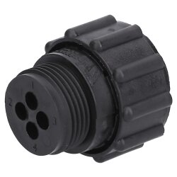 AMP 0-0182647-1 CPC plug housing for 4-pin socket contacts
