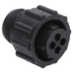 AMP 0-0182647-1 CPC plug housing for 4-pin socket contacts