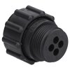 AMP 0-0182647-1 CPC plug housing for 4-pin socket contacts