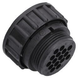 AMP 0-0182642-1 CPC plug housing for 16-pin socket contacts