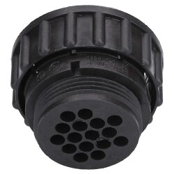 AMP 0-0182642-1 CPC plug housing for 16-pin socket contacts