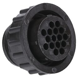 AMP 0-0182642-1 CPC plug housing for 16-pin socket contacts