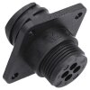 AMP 0-0182921-1 CPC korpuss kontaktligzdas kontaktiem 4 kontaktu I sienas kontaktligzda