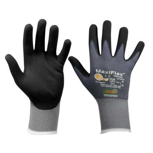 SW-Stahl Z632 10 párov nylonových pletených rukavíc veľkosť 9