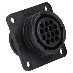 AMP 0-0182641-1 CPC receptacle housing for socket contacts 14-pole I wall socket