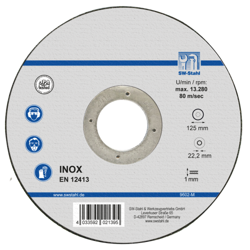 SW-Stahl 9605-M Trennscheibe für Metall, 230 x 3,0 x 22 mm