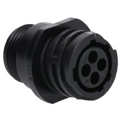 AMP 0-0206430-2 CPC-hus for stikkontakter 4-pins I-kabeluttak