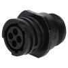 AMP 0-0206430-2 CPC-hus for stikkontakter 4-pins I-kabeluttak