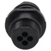 AMP 0-0206430-2 CPC-hus for stikkontakter 4-pins I-kabeluttak