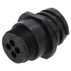 AMP 0-0206430-2 CPC-hus for stikkontakter 4-pins I-kabeluttak