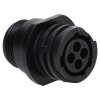 AMP 0-0206430-2 CPC-hus for stikkontakter 4-pins I-kabeluttak