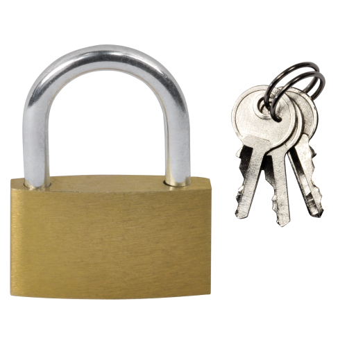 SW-Stahl 60702SB mosazný visací zámek, 30 mm