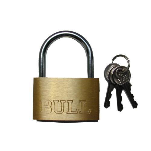 SW-Stahl 60705SB Messing-Vorhängeschloss, 50 mm