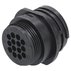 AMP 0-0206043-3 Caixa CPC para contatos de soquete Soquete de cabo I de 14 pinos