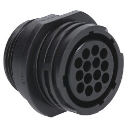 AMP 0-0206043-3 Caixa CPC para contatos de soquete Soquete de cabo I de 14 pinos